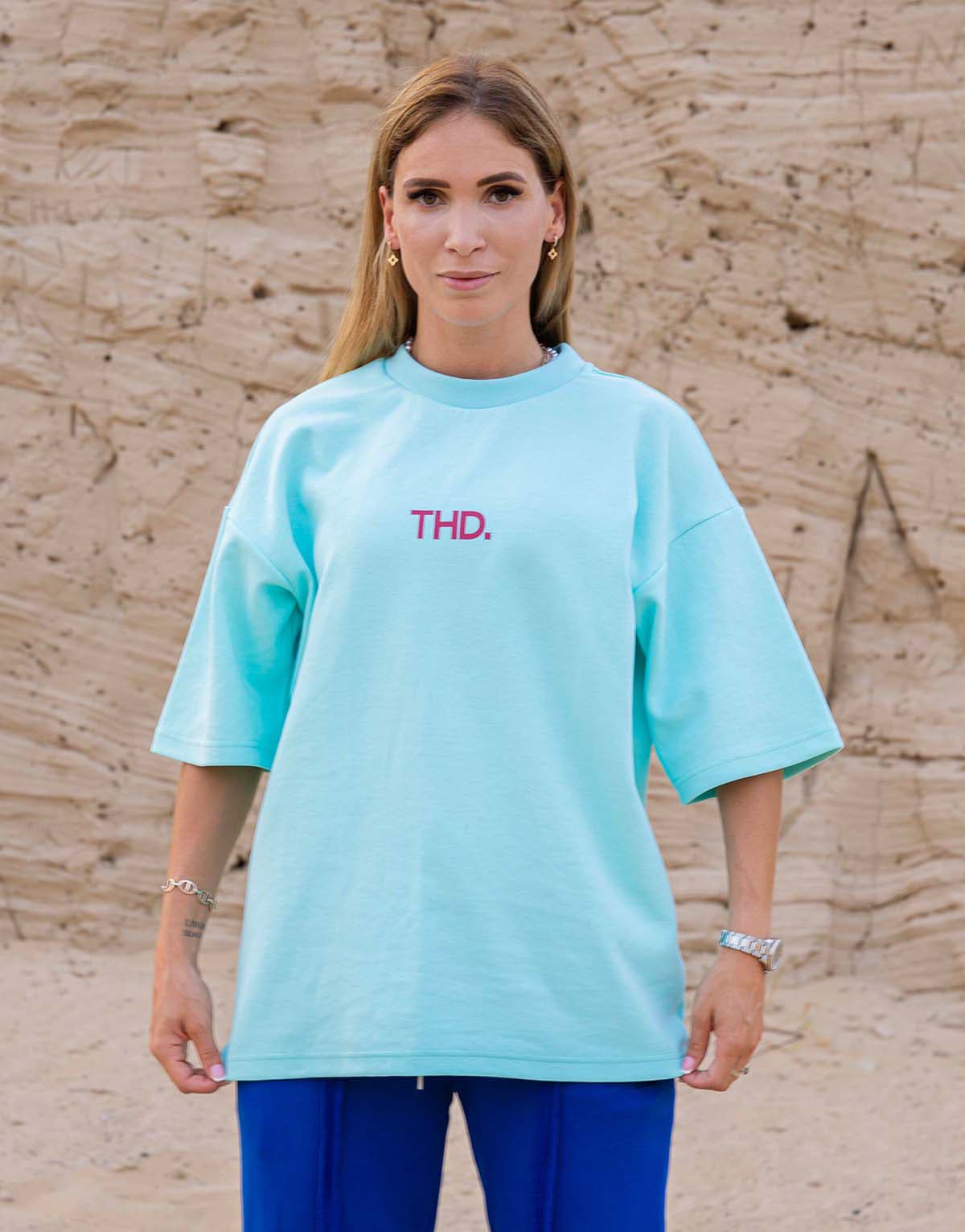 Women's T-Shirts THEAD. Blue