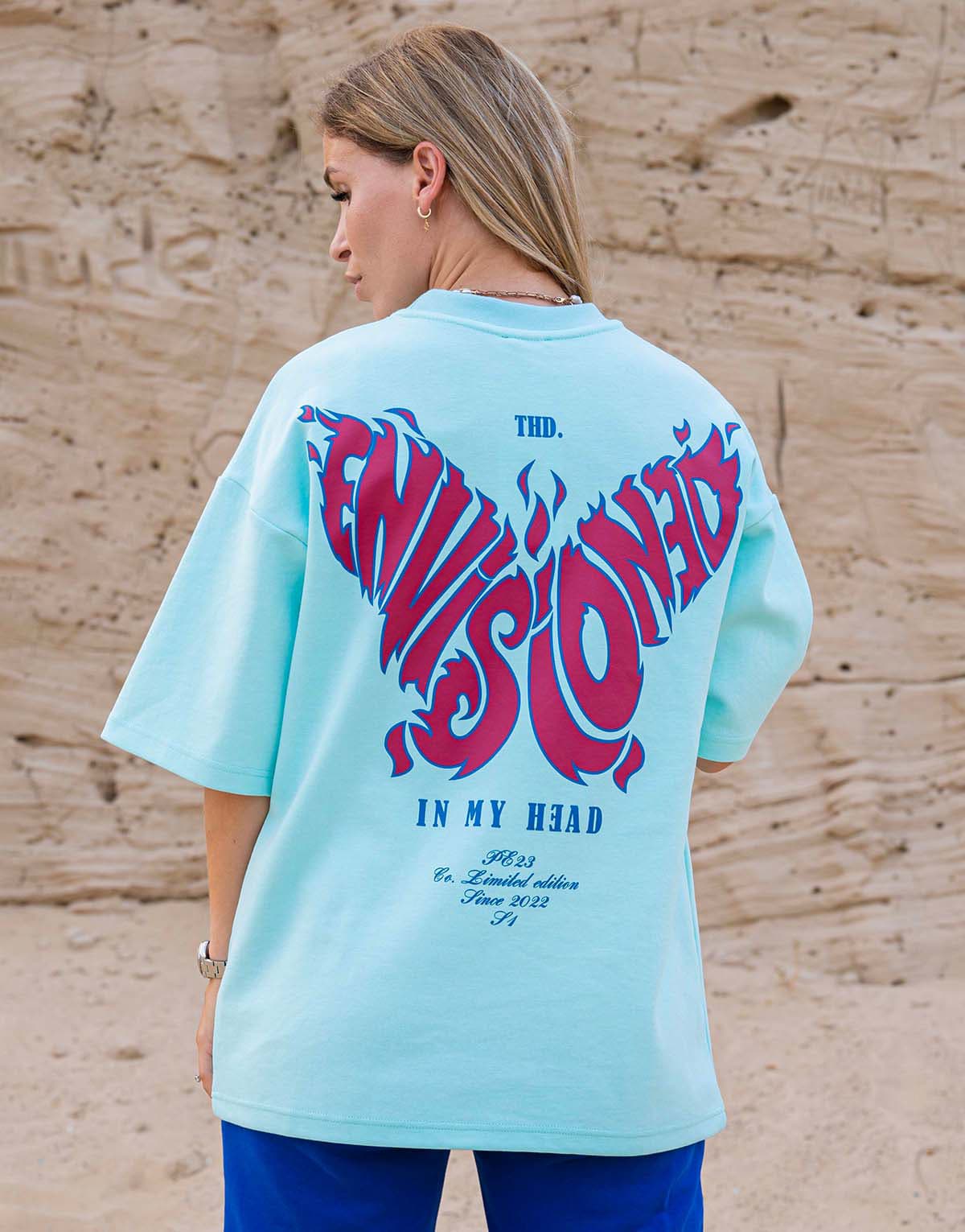 Women's T-Shirts THEAD. Blue