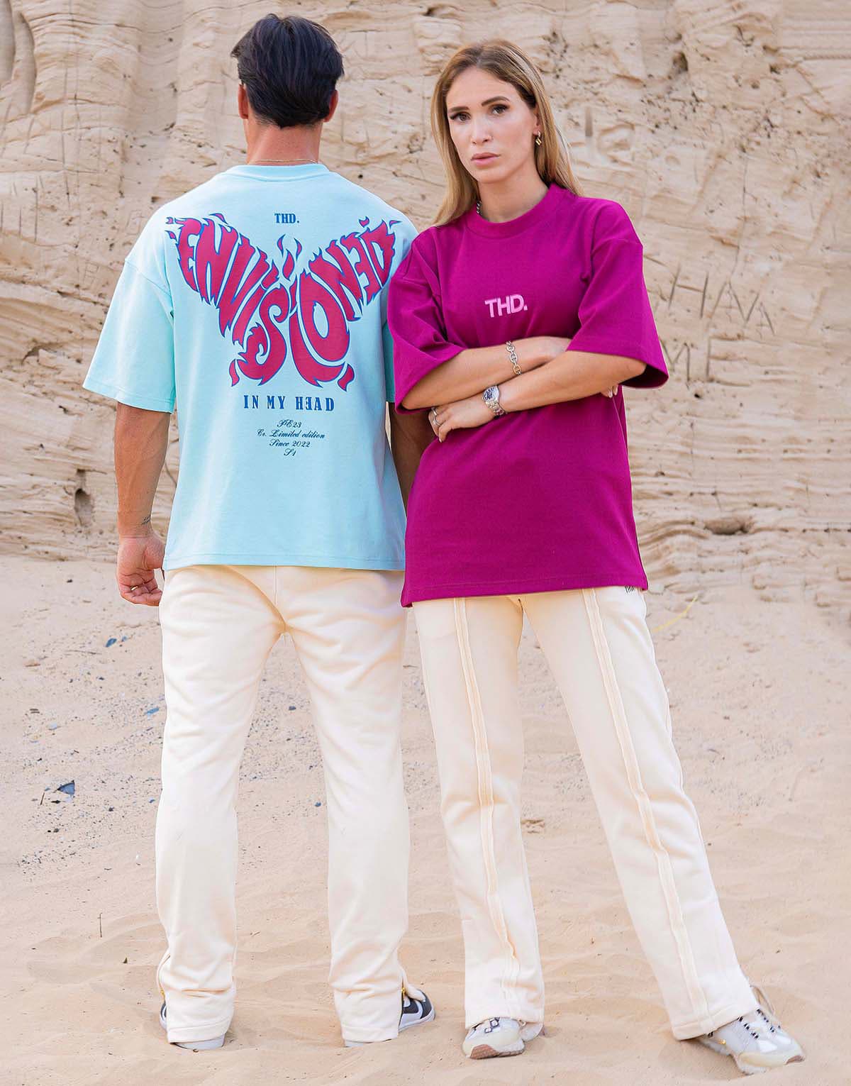 Women's T-Shirts THEAD. Blue