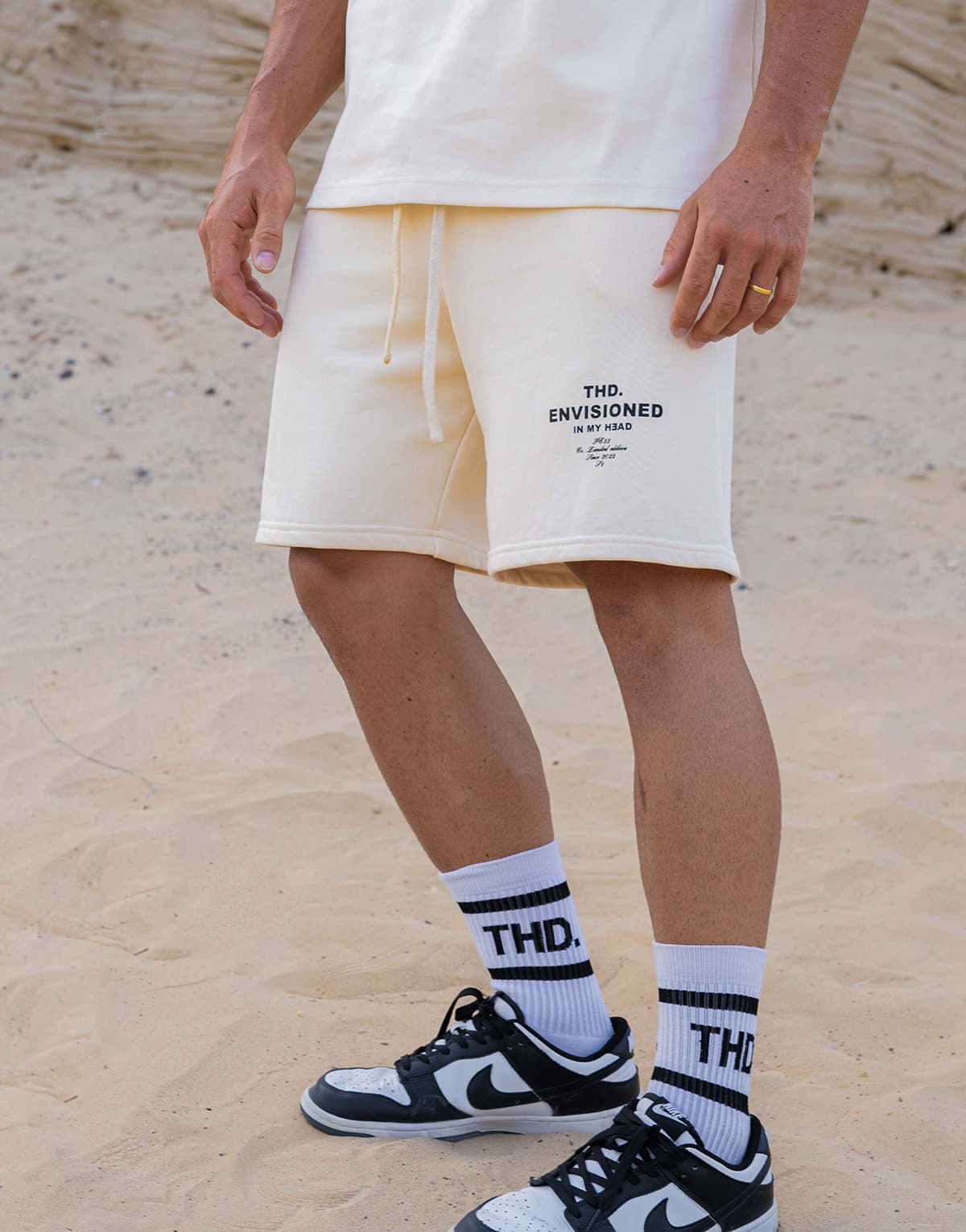 Women's Shorts THEAD. Beige