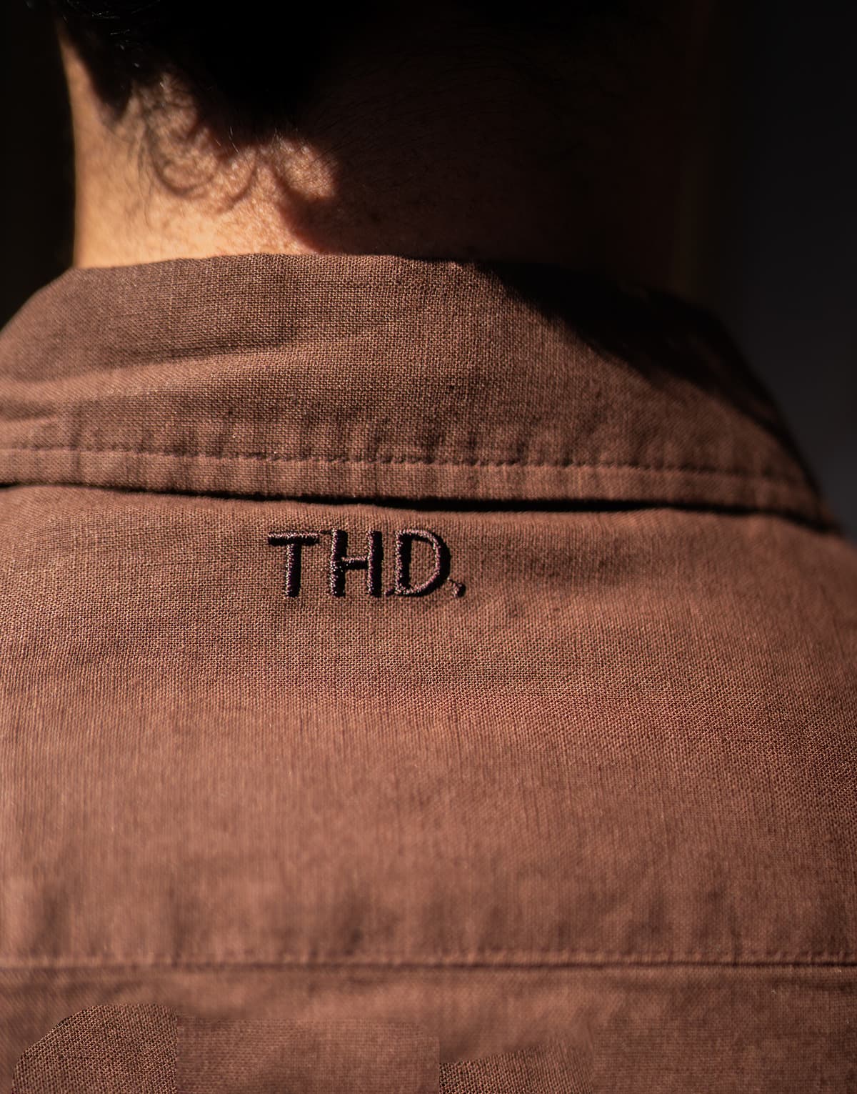 Men's Shirts THEAD. Brown