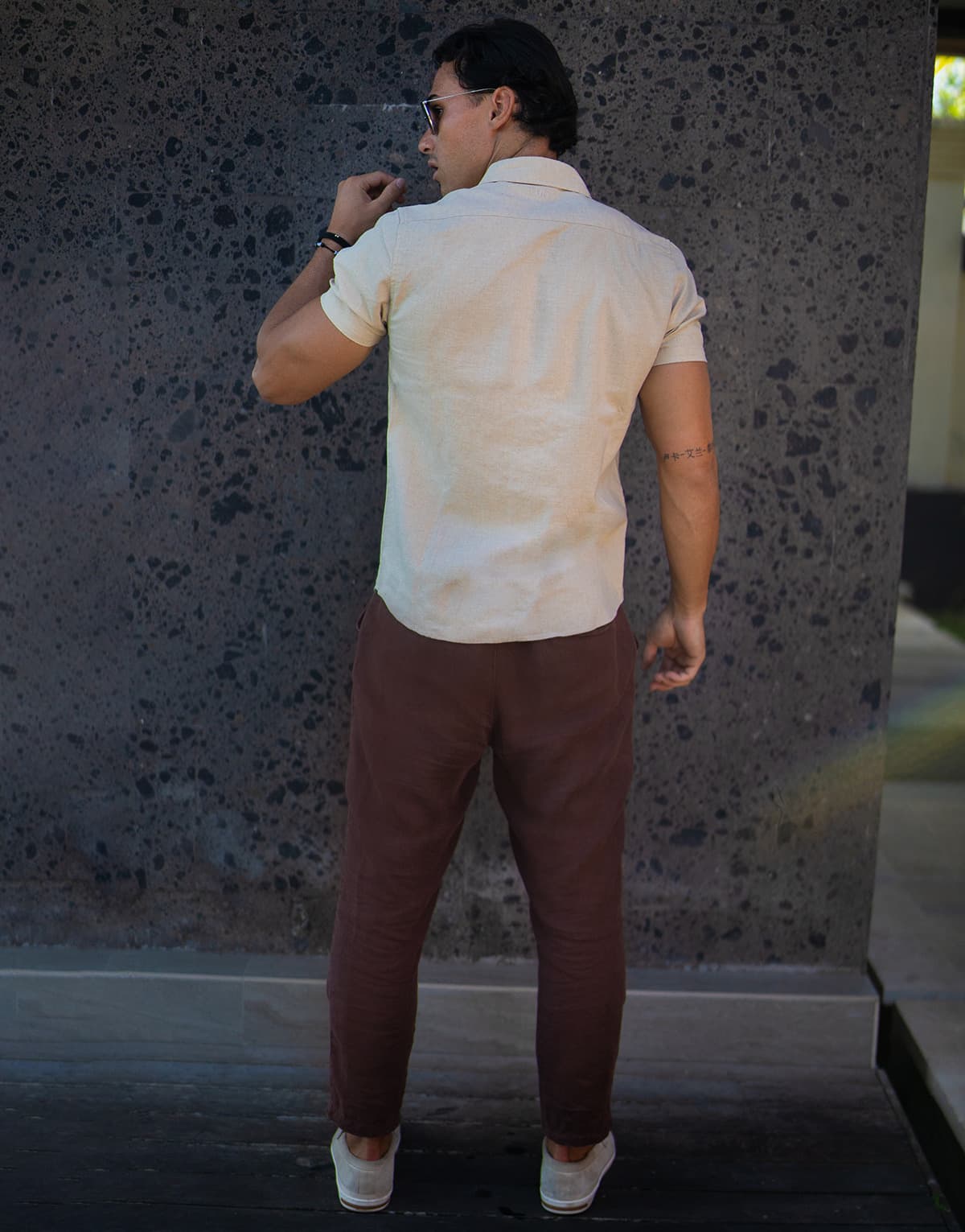 Men's Shirts THEAD. Khaki