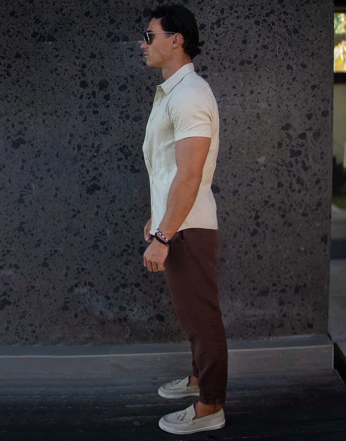 Men's Shirts THEAD. Khaki