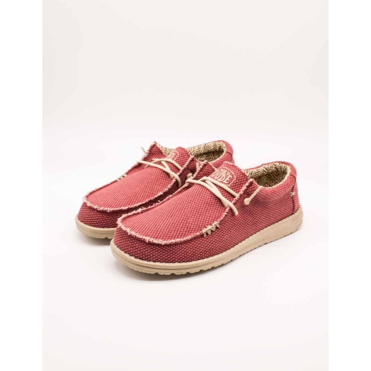 Men's Loafers HEYDUDE Red