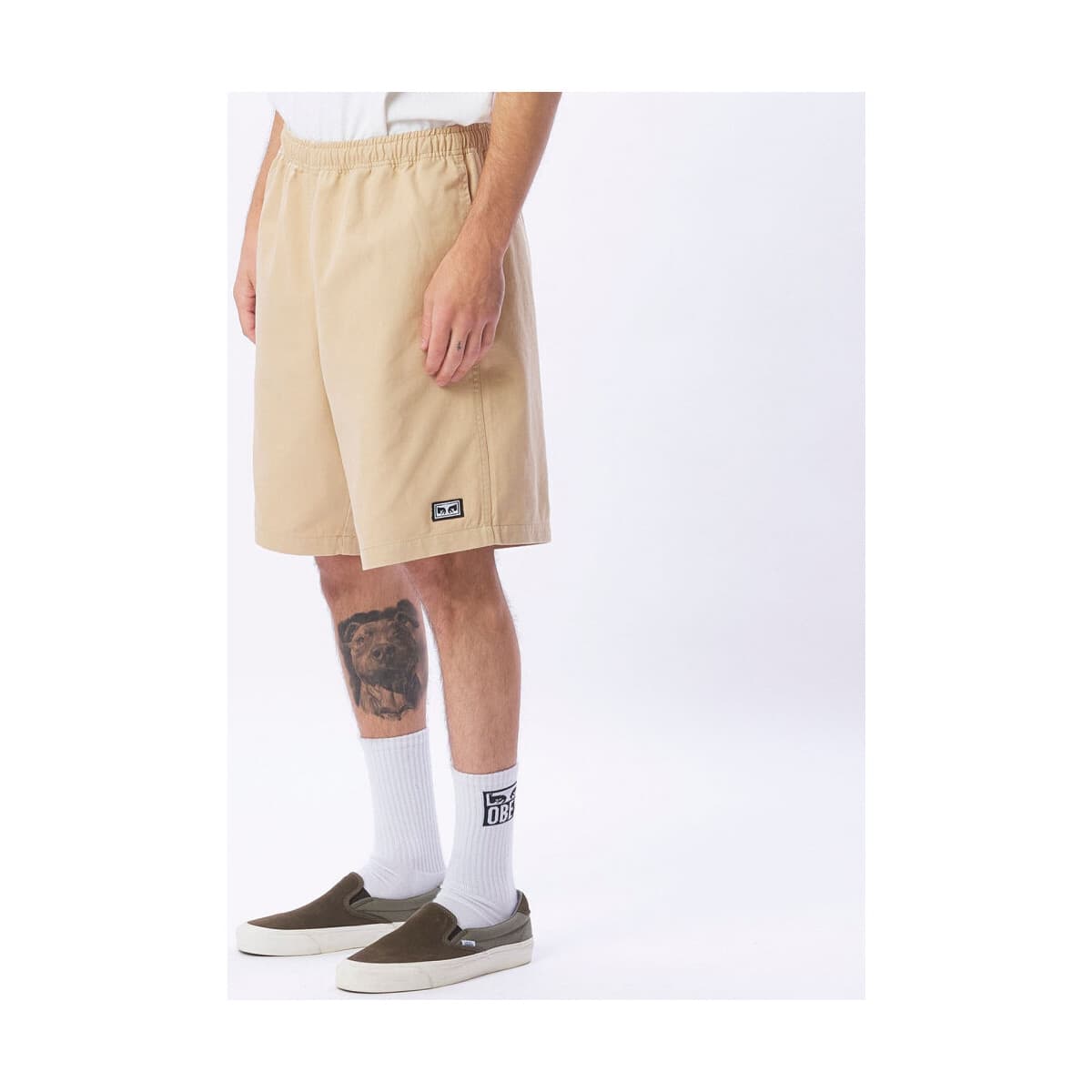 Men's Shorts Obey Beige