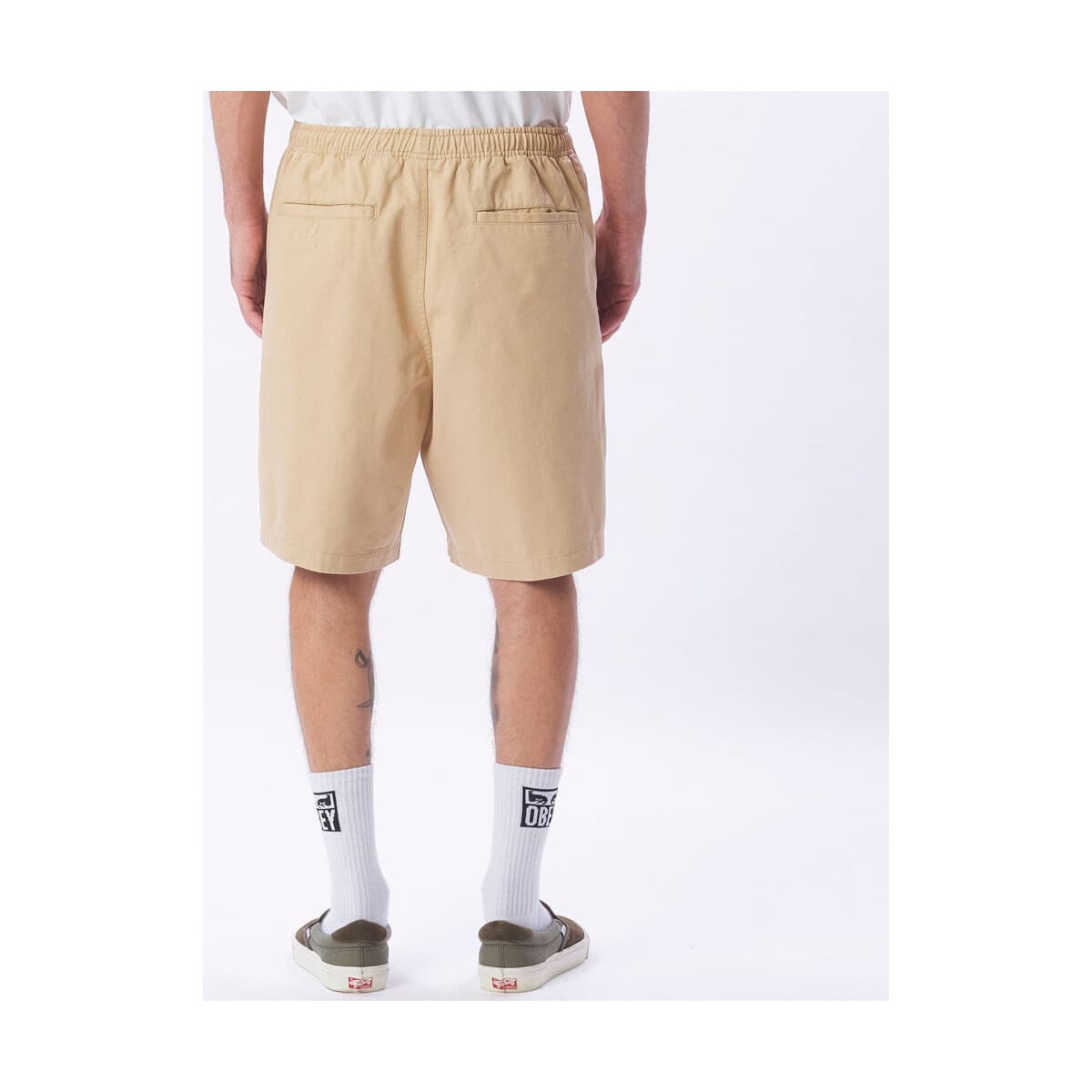 Men's Shorts Obey Beige
