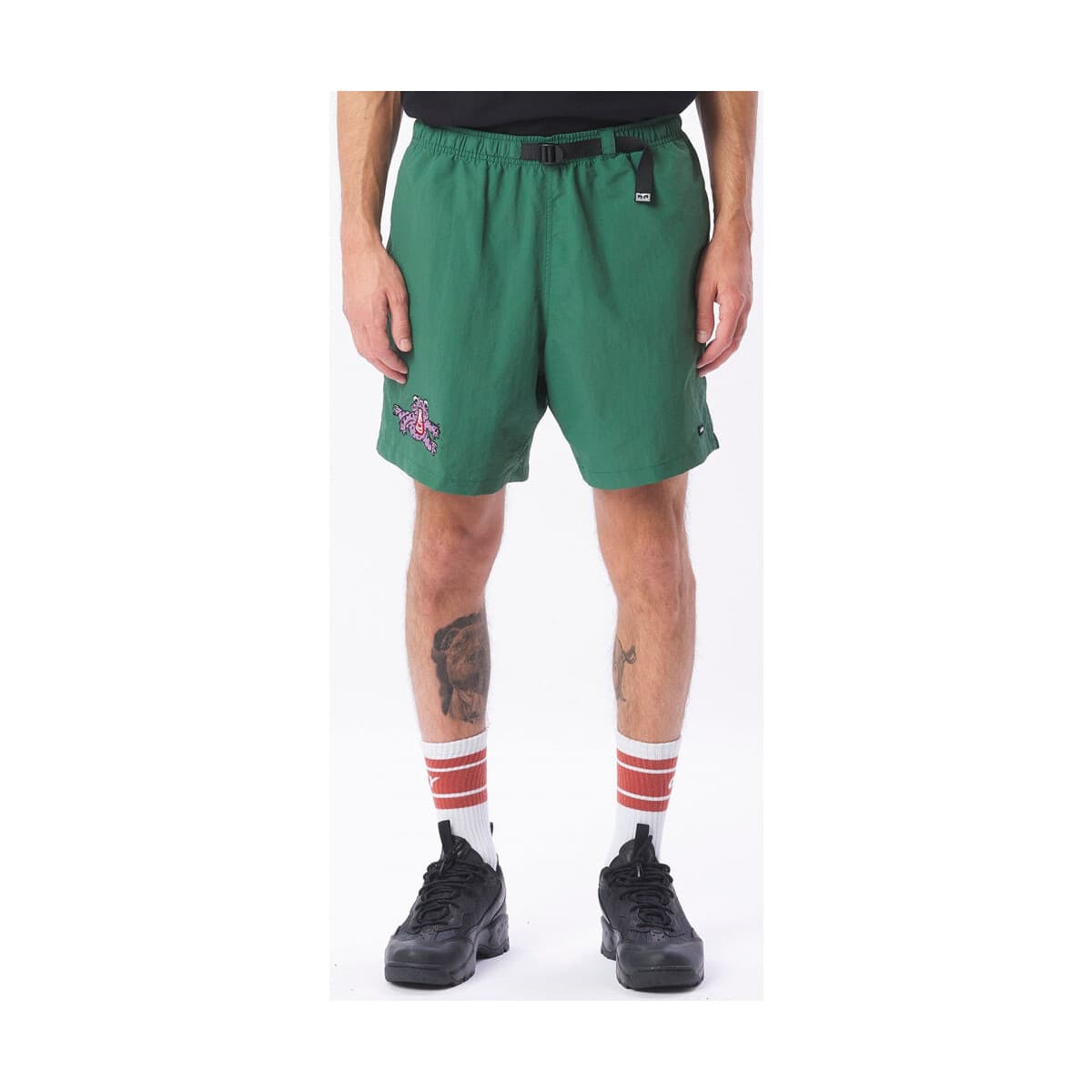 Men's Shorts Obey Green