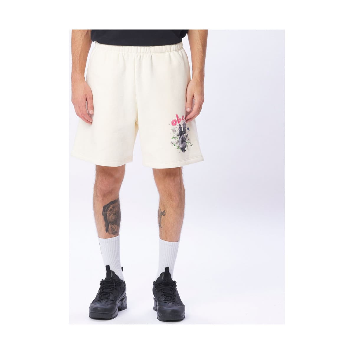 Men's Shorts Obey White