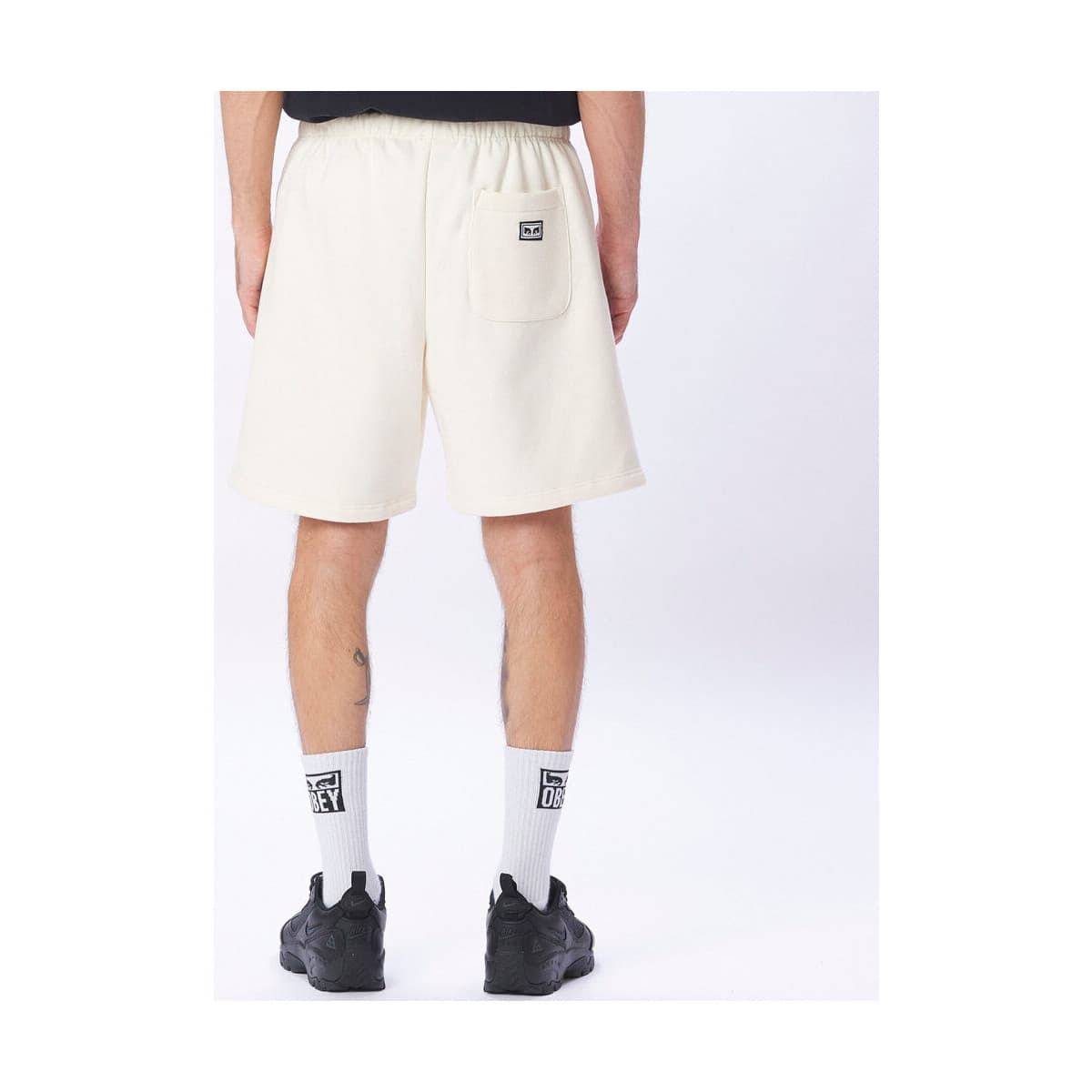 Men's Shorts Obey White