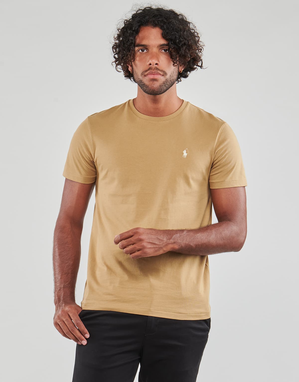 Men's T-Shirts Polo Ralph Lauren Beige