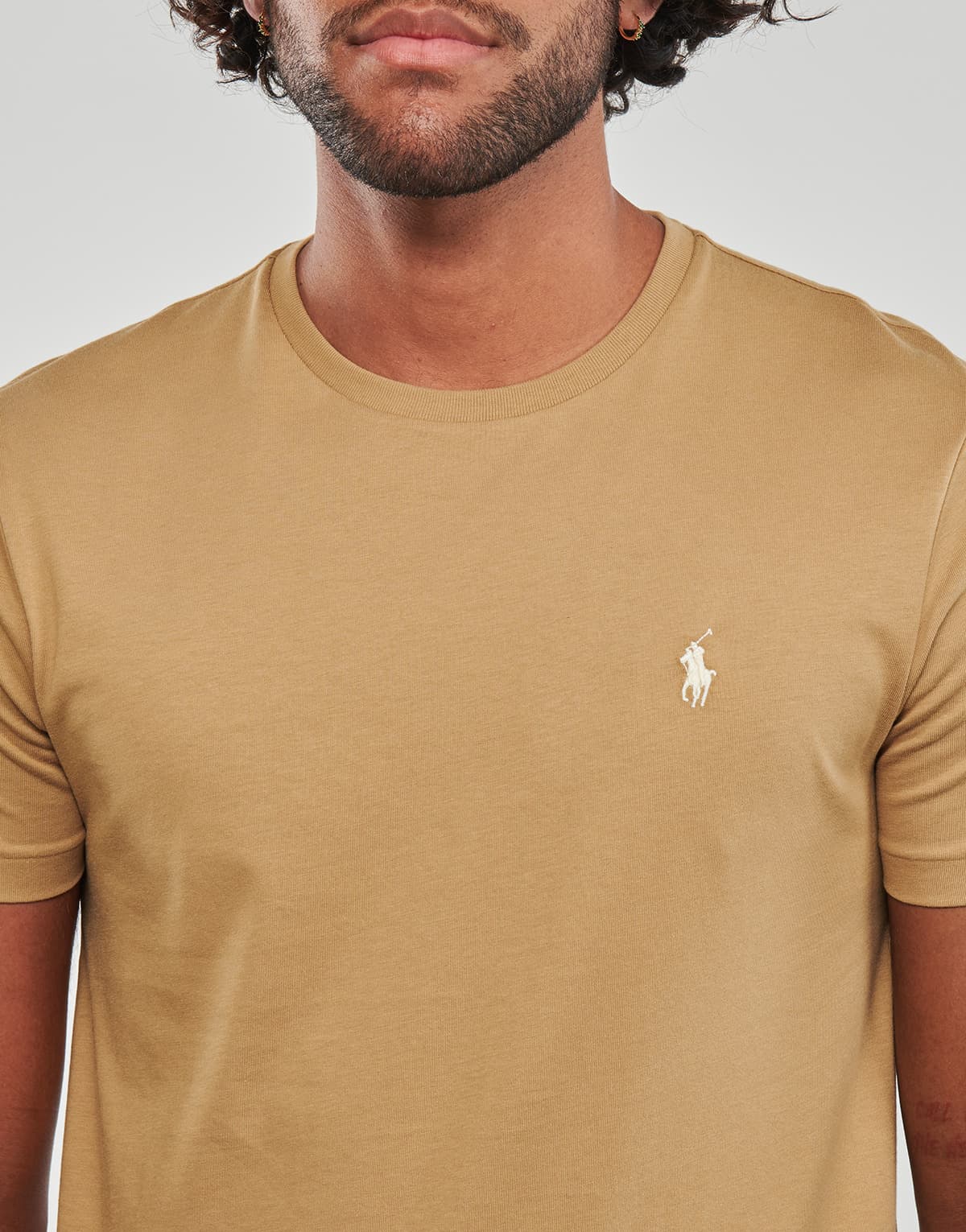 Men's T-Shirts Polo Ralph Lauren Beige