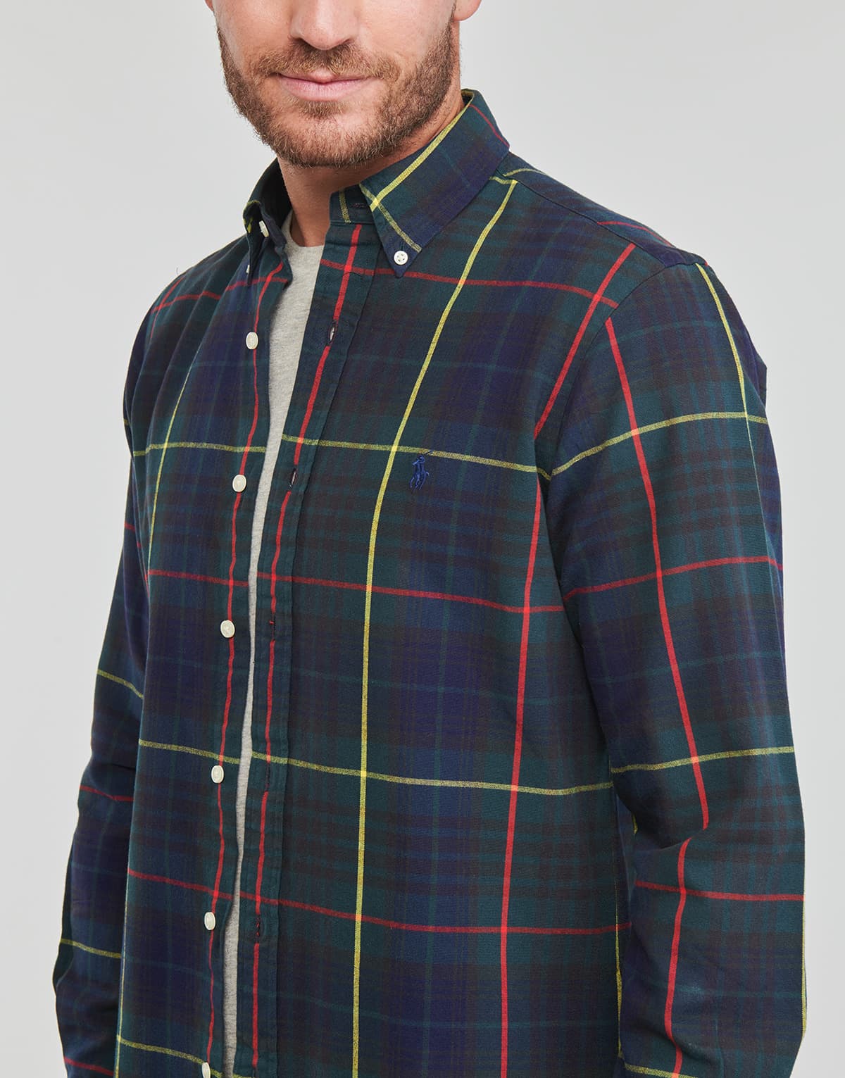 Men's Shirts Polo Ralph Lauren Green