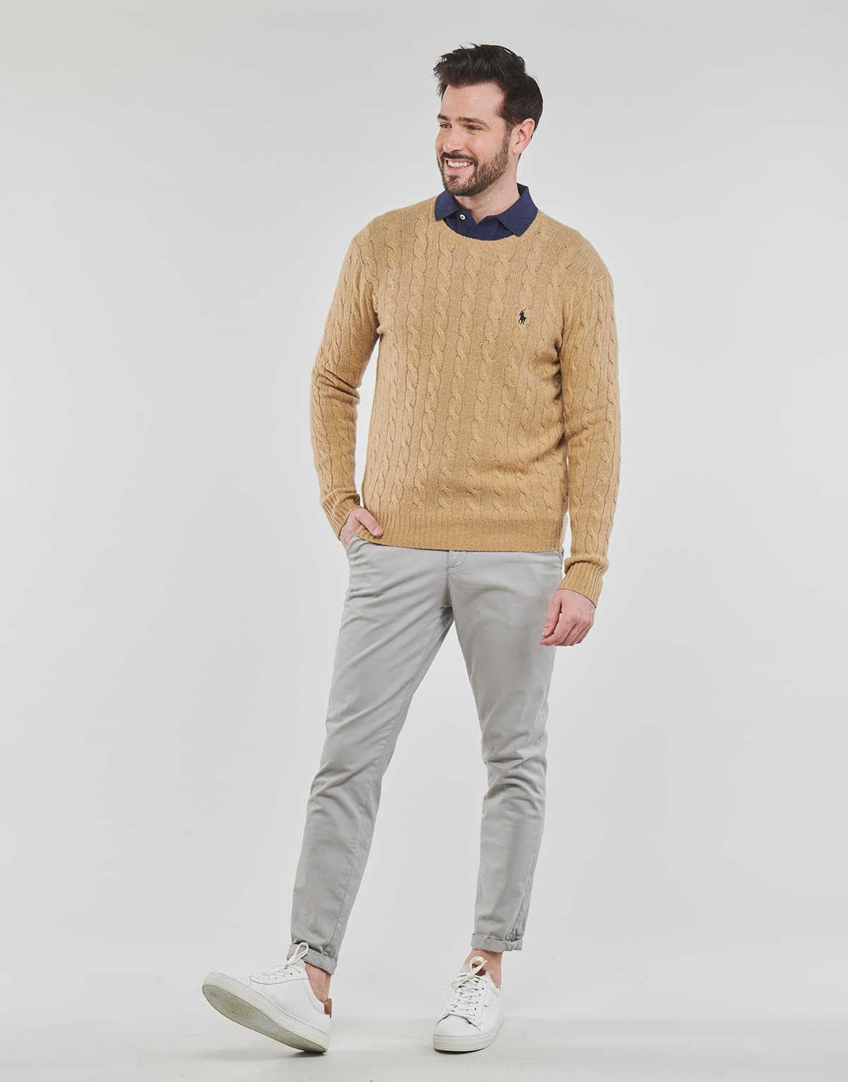 Men's Sweaters Polo Ralph Lauren Beige