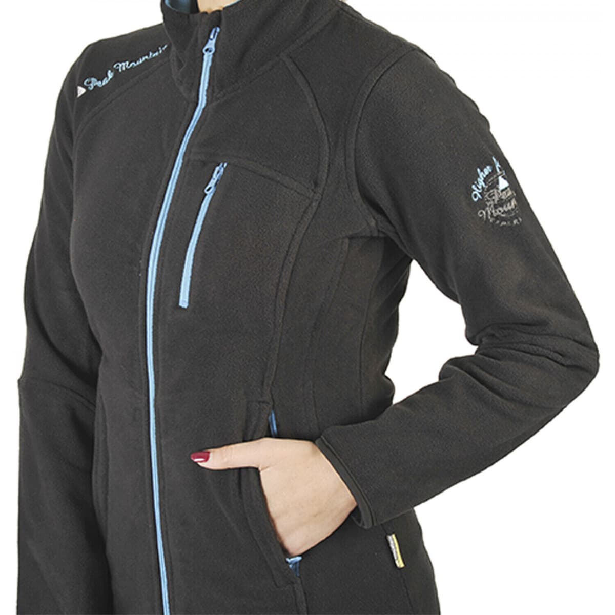 Women's Sweatshirts Peak Mountain Black