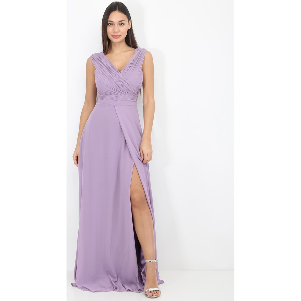 Women's Dresses La Modeuse Purple