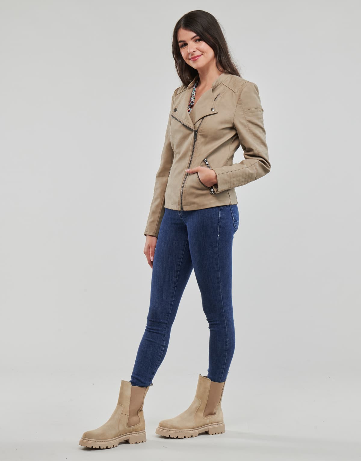 Women's Jackets Only Beige