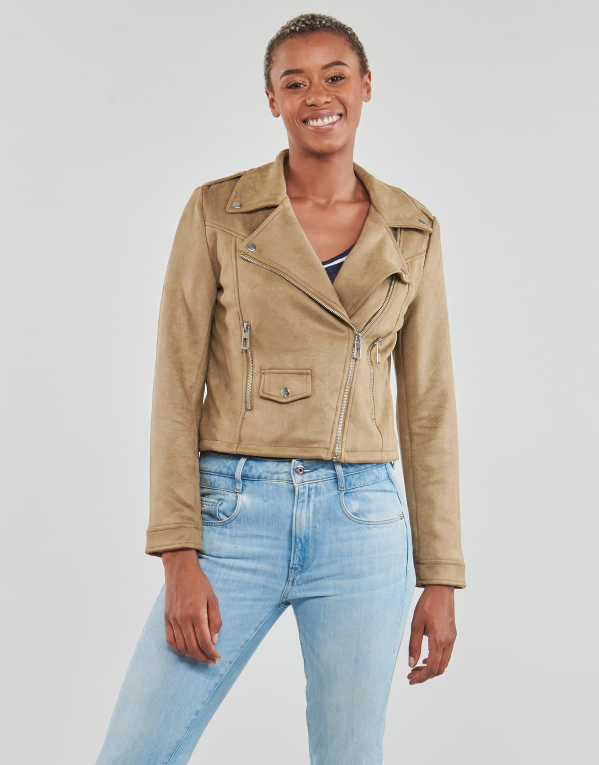 Women's Jackets Only Beige