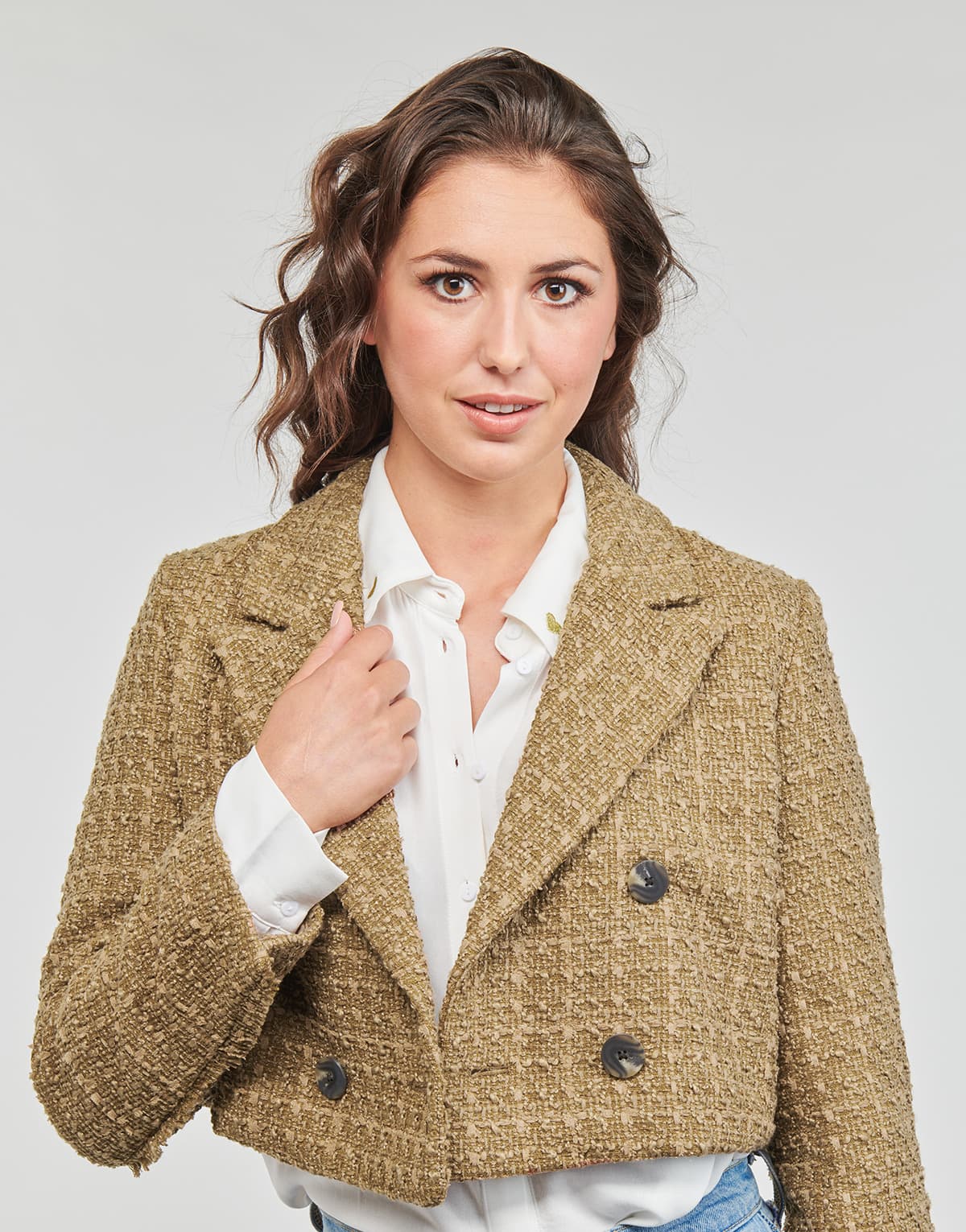 Women's Blazers Only Brown