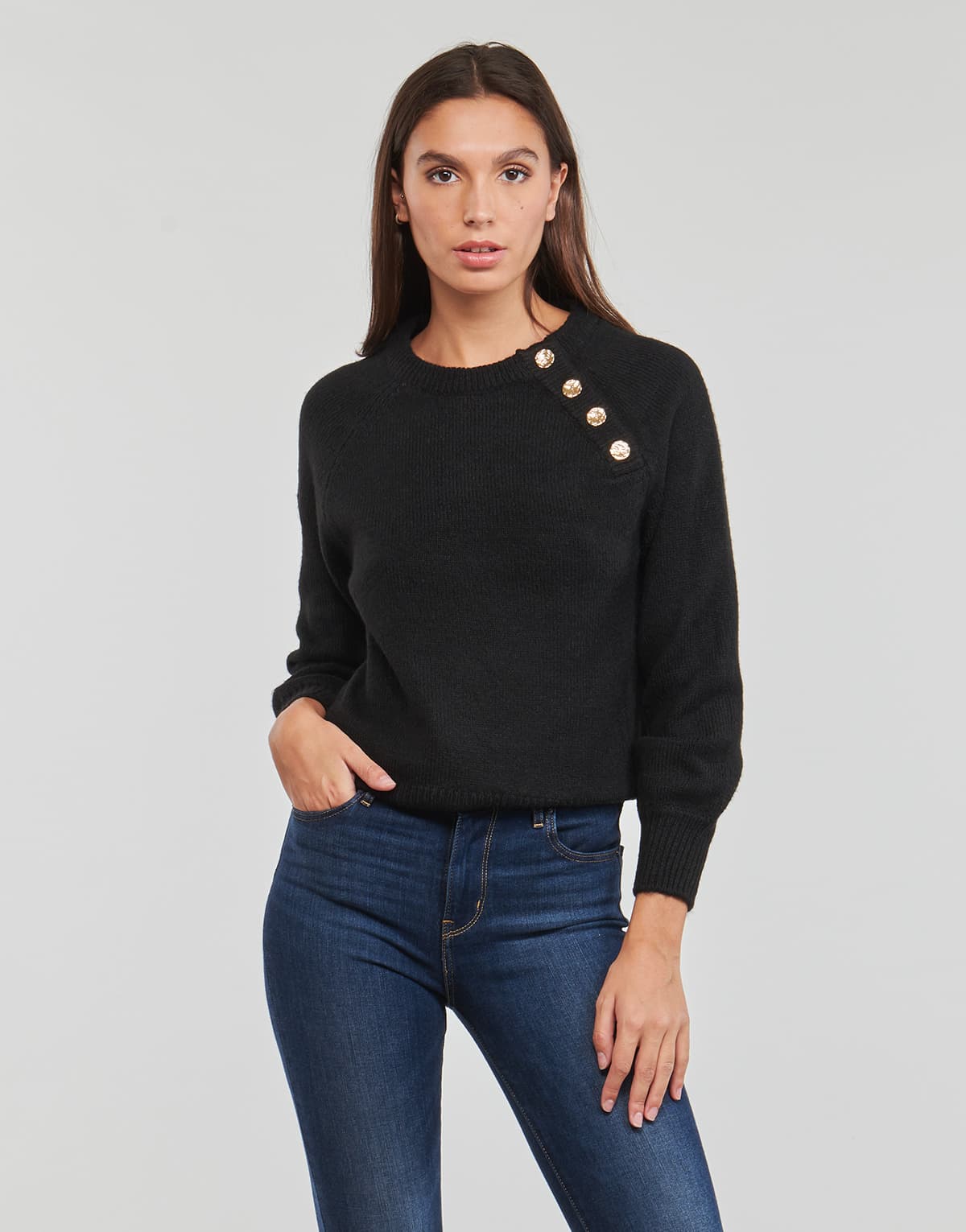Women's Sweaters Only Black