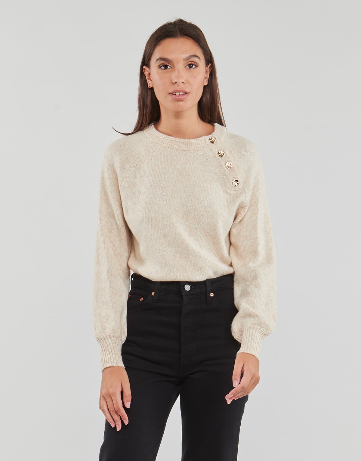 Women's Sweaters Only Beige