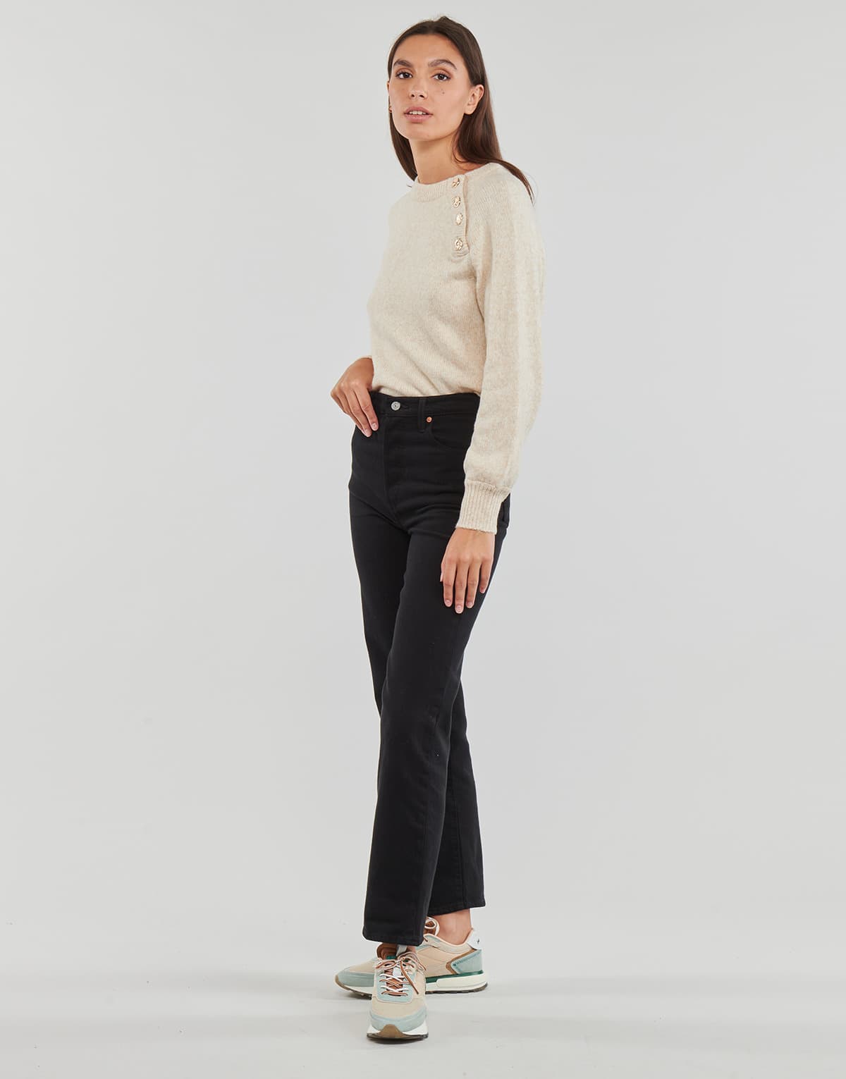 Women's Sweaters Only Beige