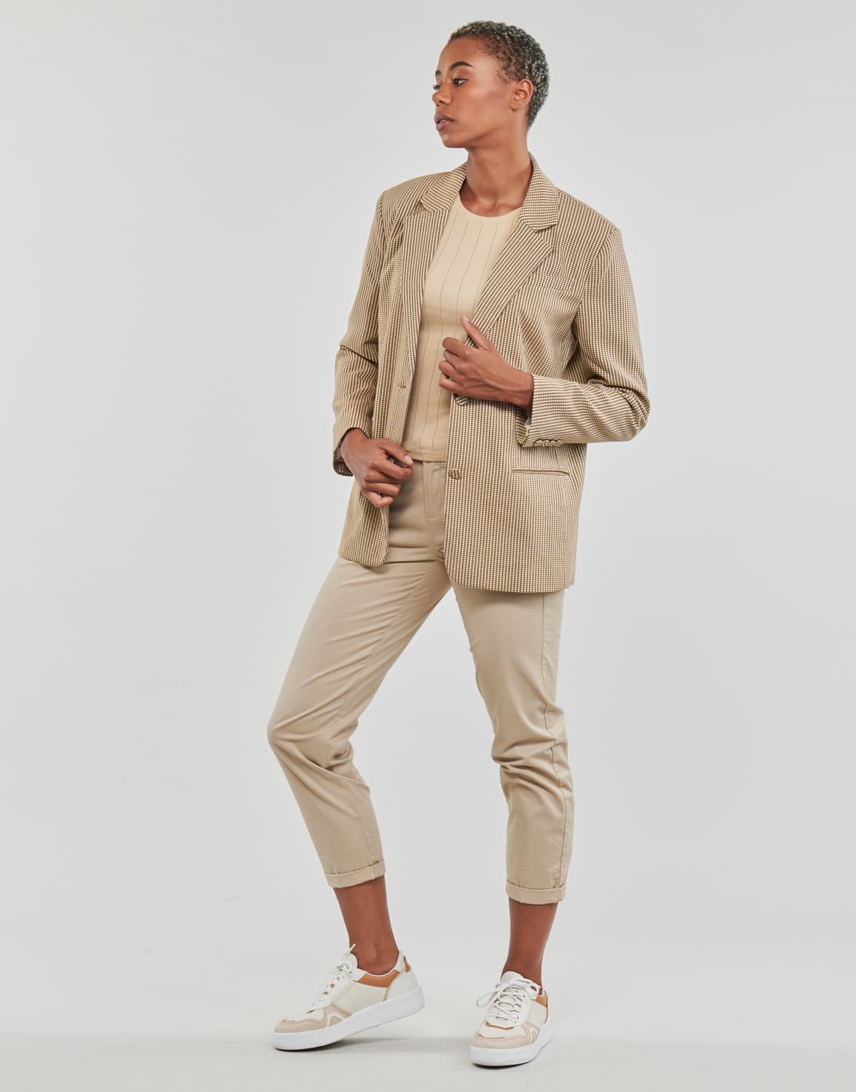 Women's Blazers Only Beige