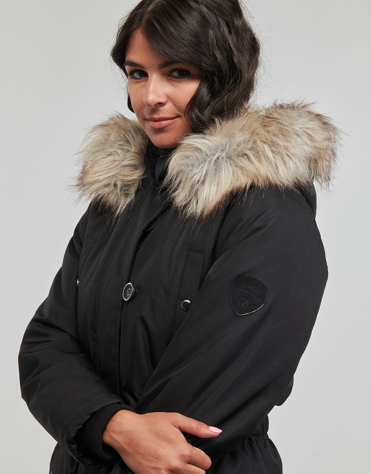 Women's Parkas Only Black
