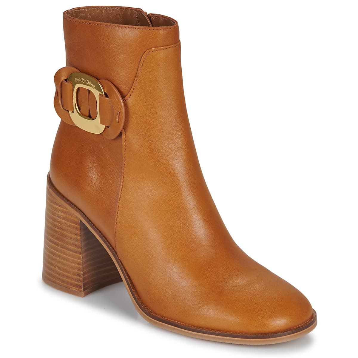 Women's Ankle Boots See by Chloé Brown