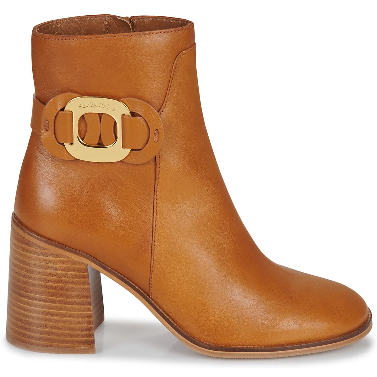Women's Ankle Boots See by Chloé Brown