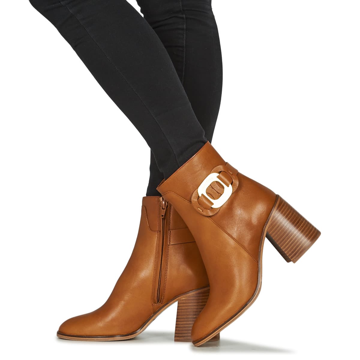 Women's Ankle Boots See by Chloé Brown