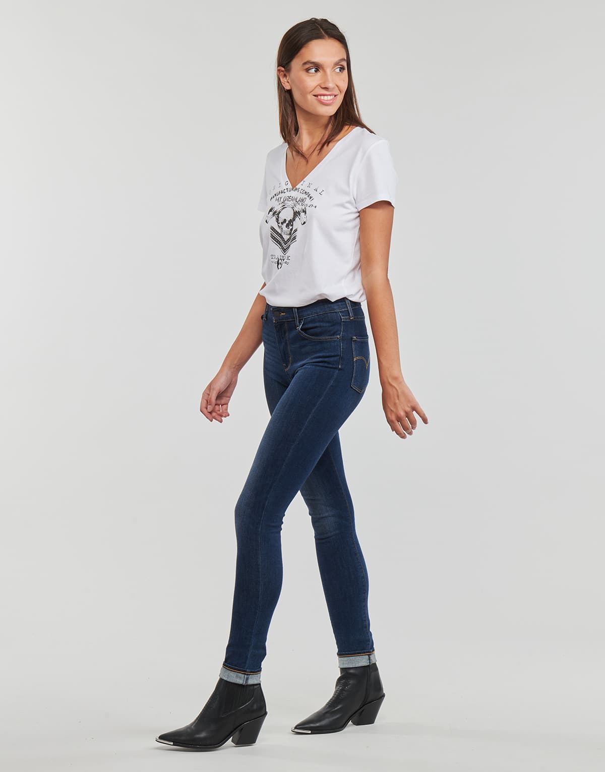 Women's T-Shirts Ikks White