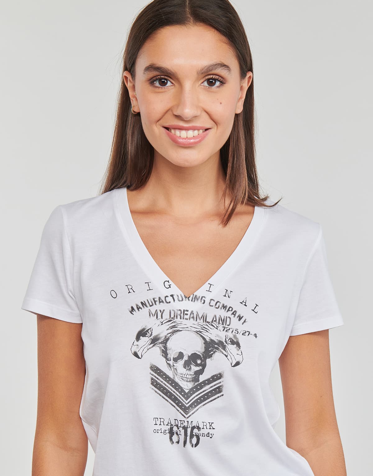 Women's T-Shirts Ikks White