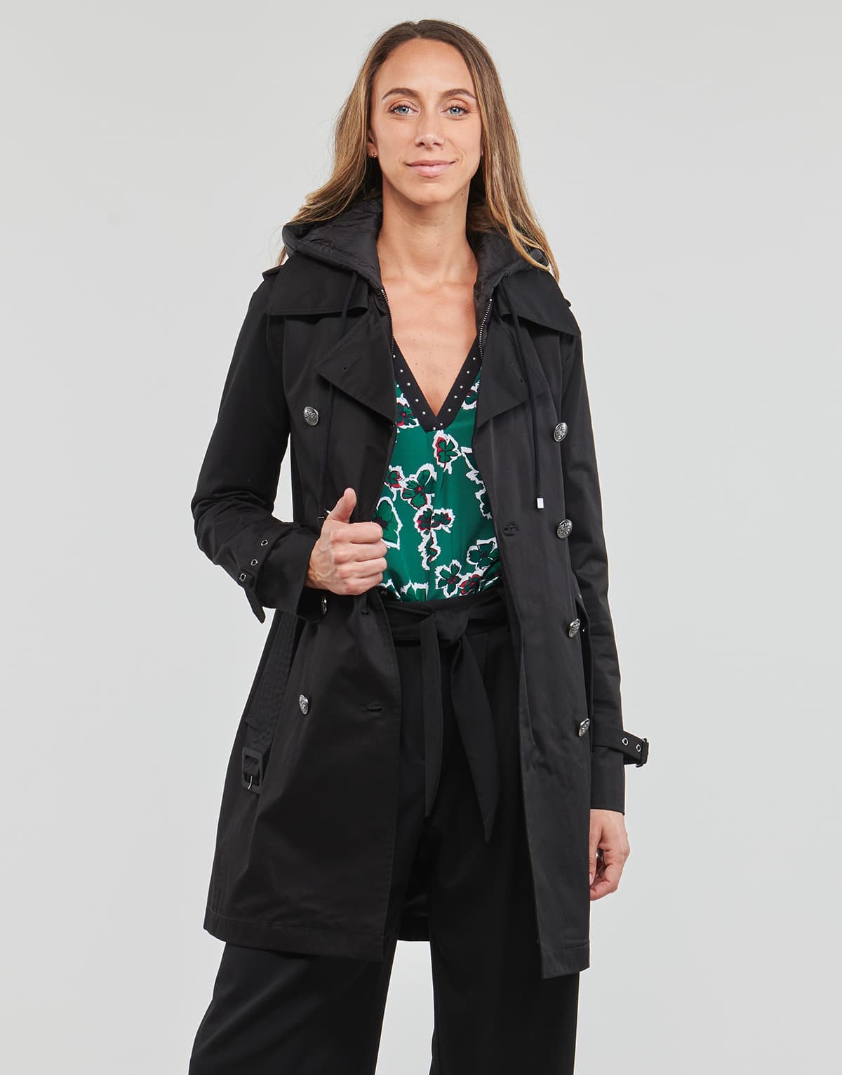 Women's Coats Ikks Black