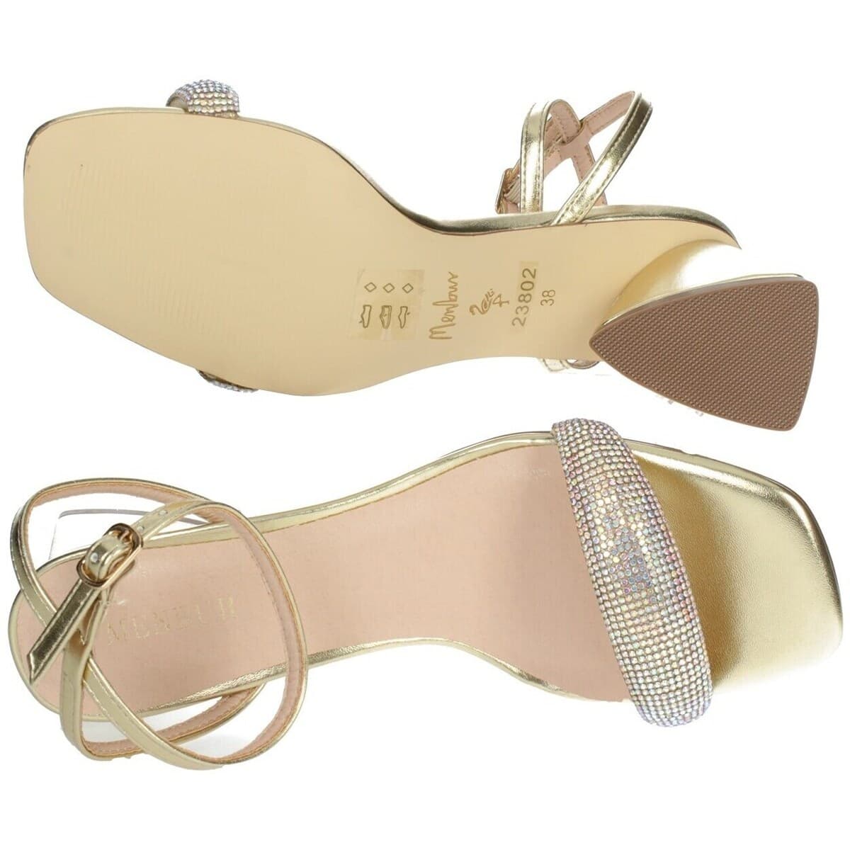 Women's Pumps Menbur Gold