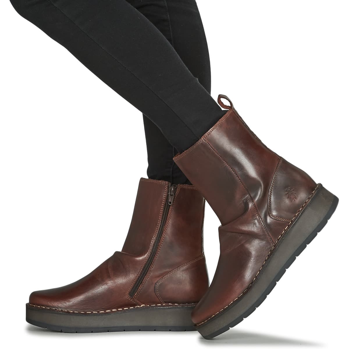 Women's Ankle Boots Fly London Brown