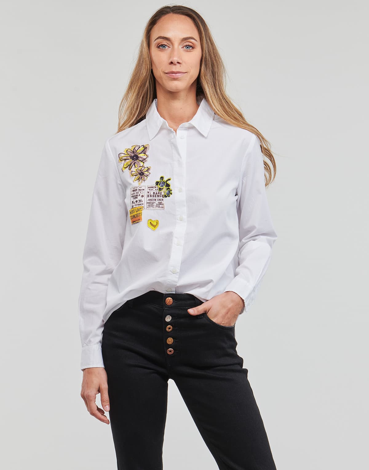 Women's Shirts Desigual White
