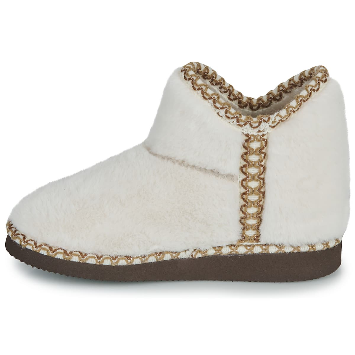 Boys' House Slippers Citrouille et Compagnie White