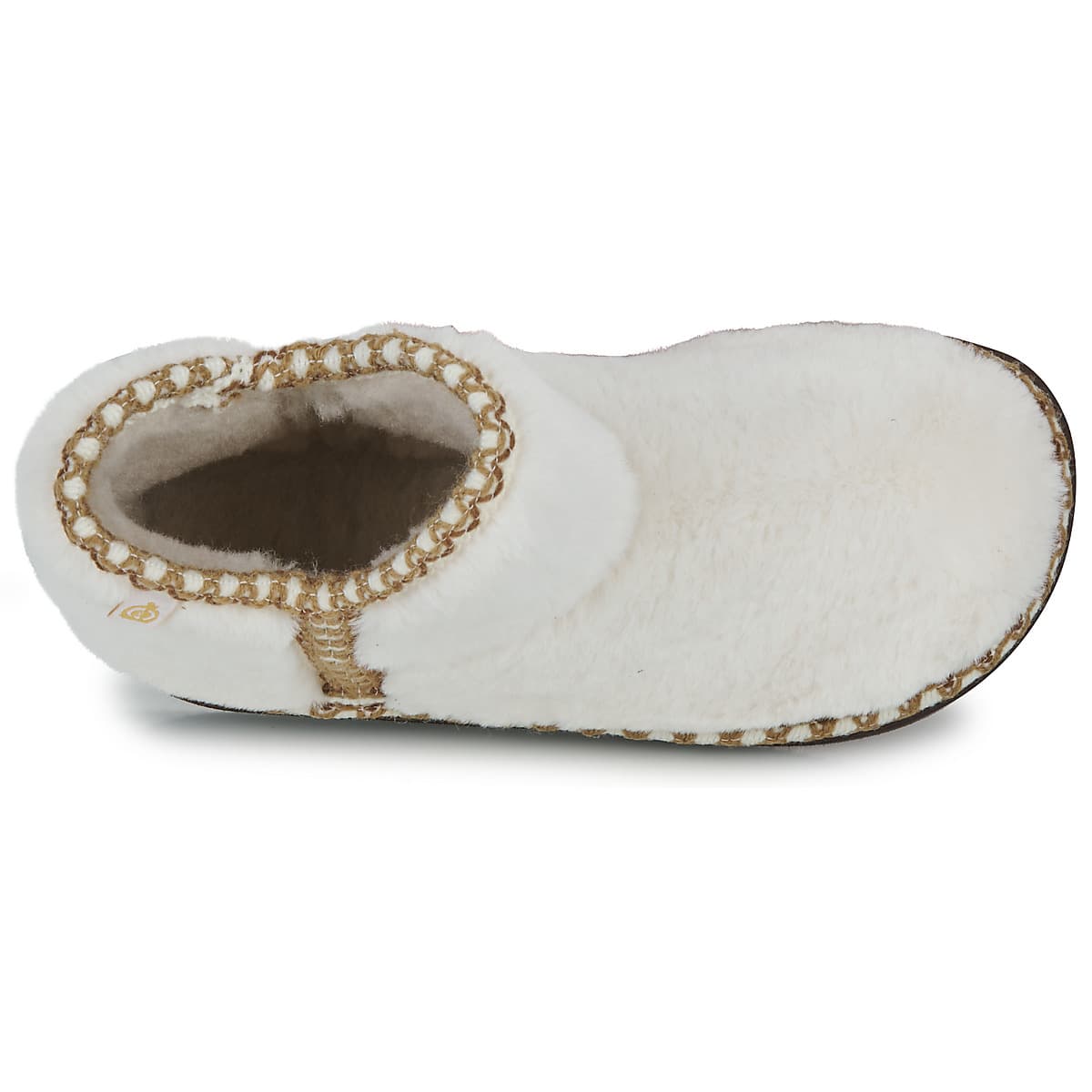 Boys' House Slippers Citrouille et Compagnie White
