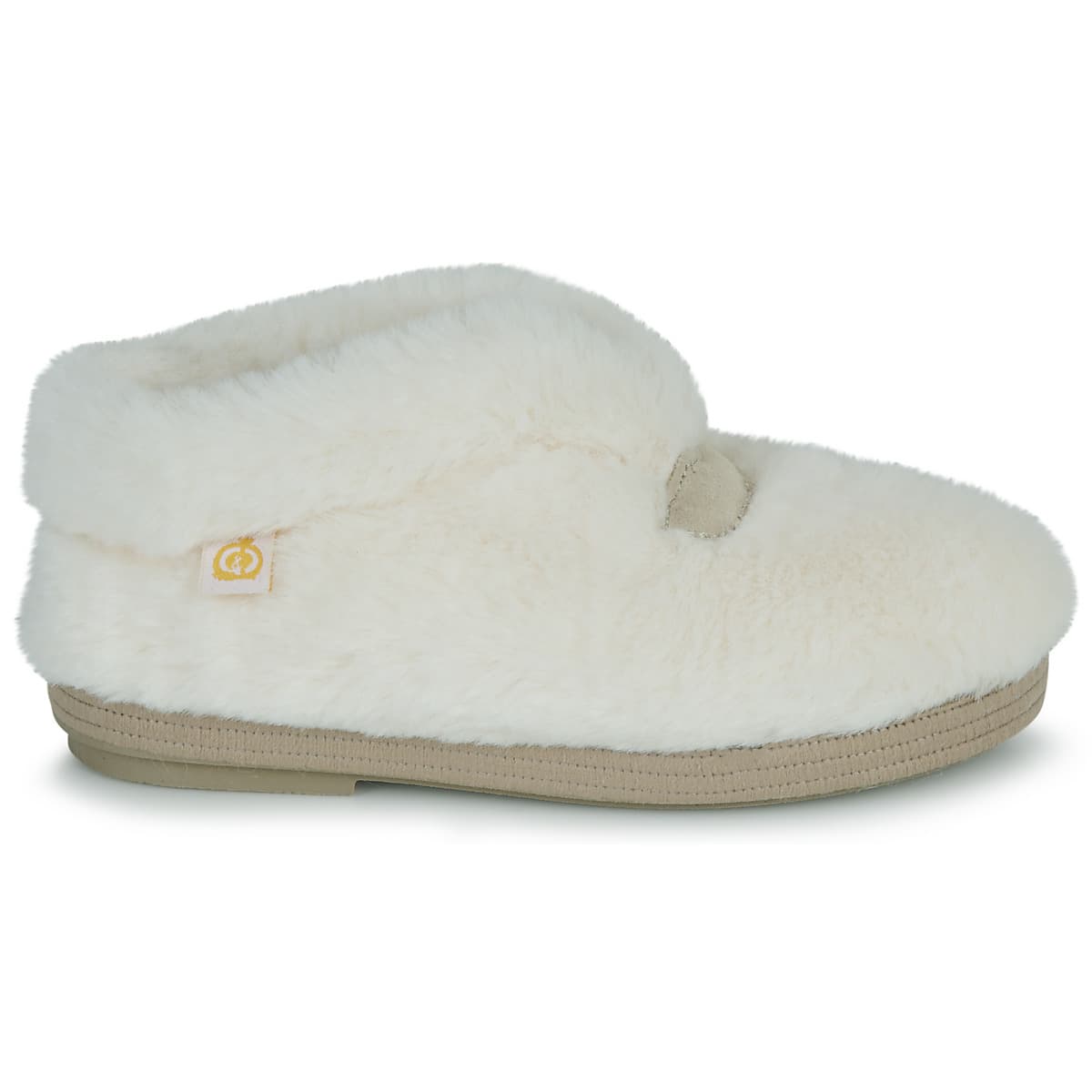 Boys' House Slippers Citrouille et Compagnie White