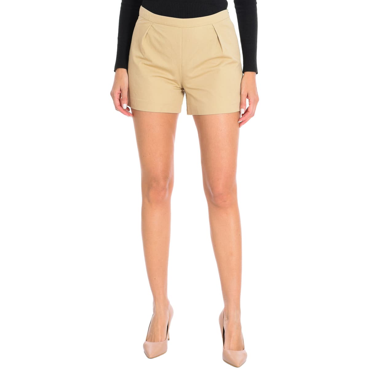 Women's Shorts Benetton Beige