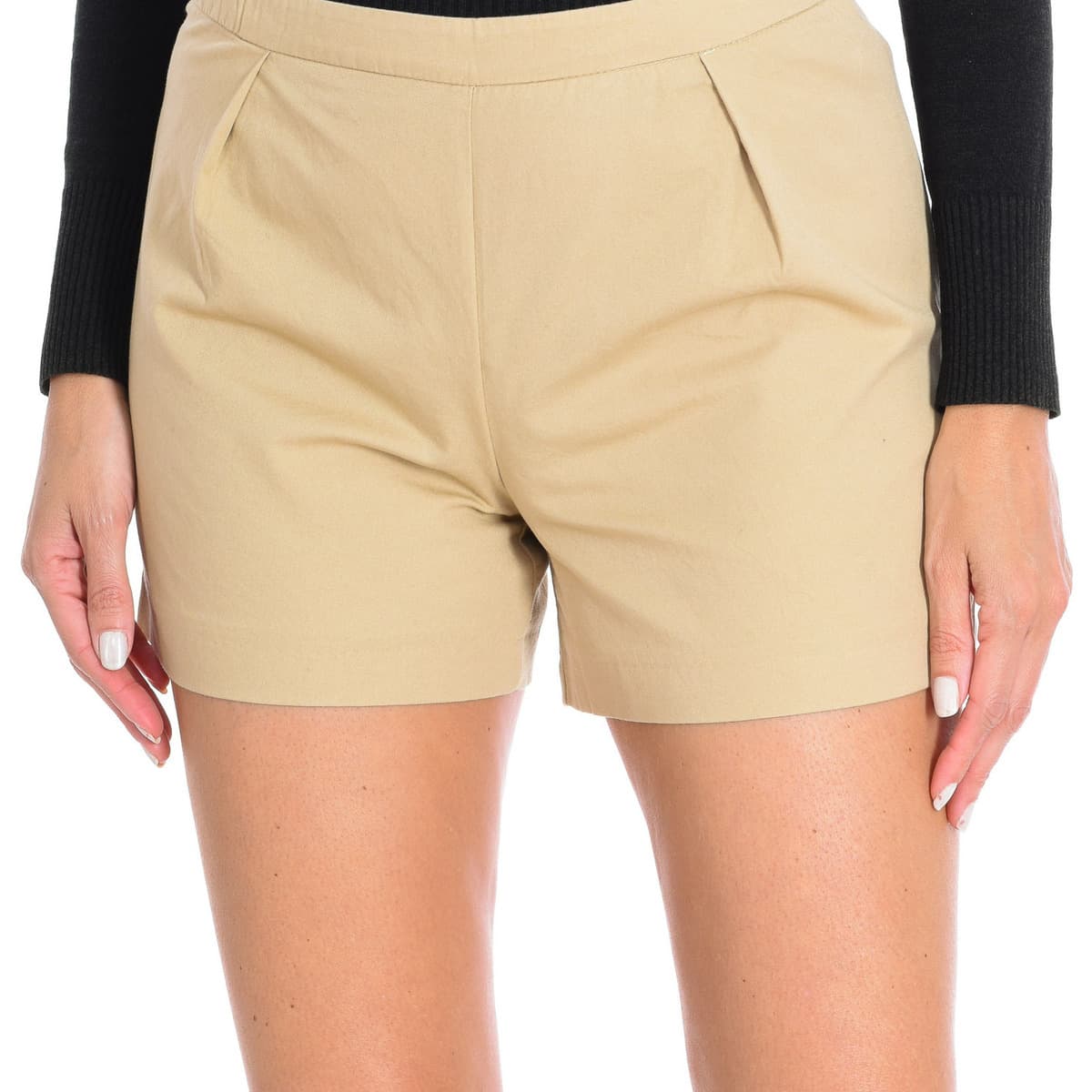 Women's Shorts Benetton Beige