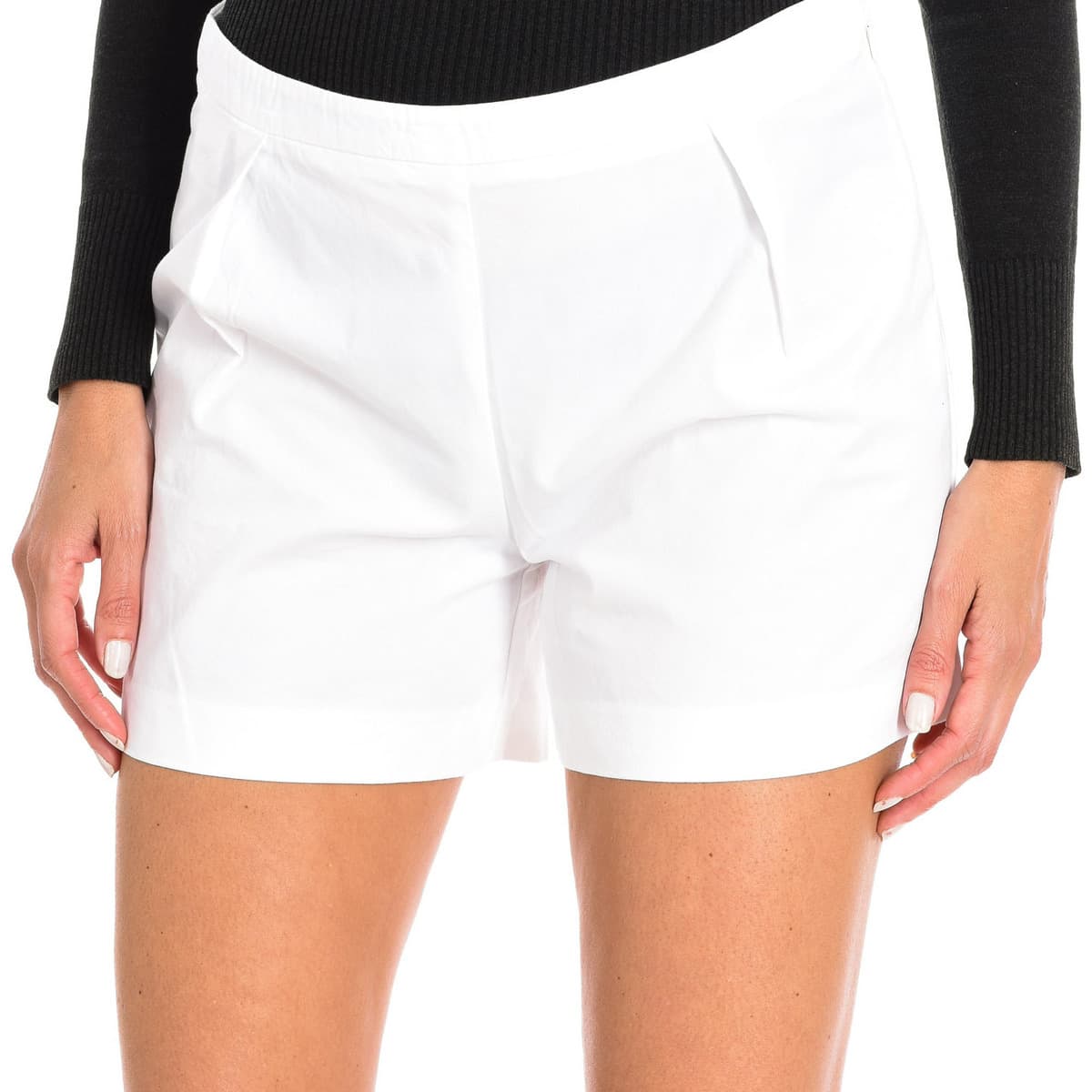 Women's Shorts Benetton White
