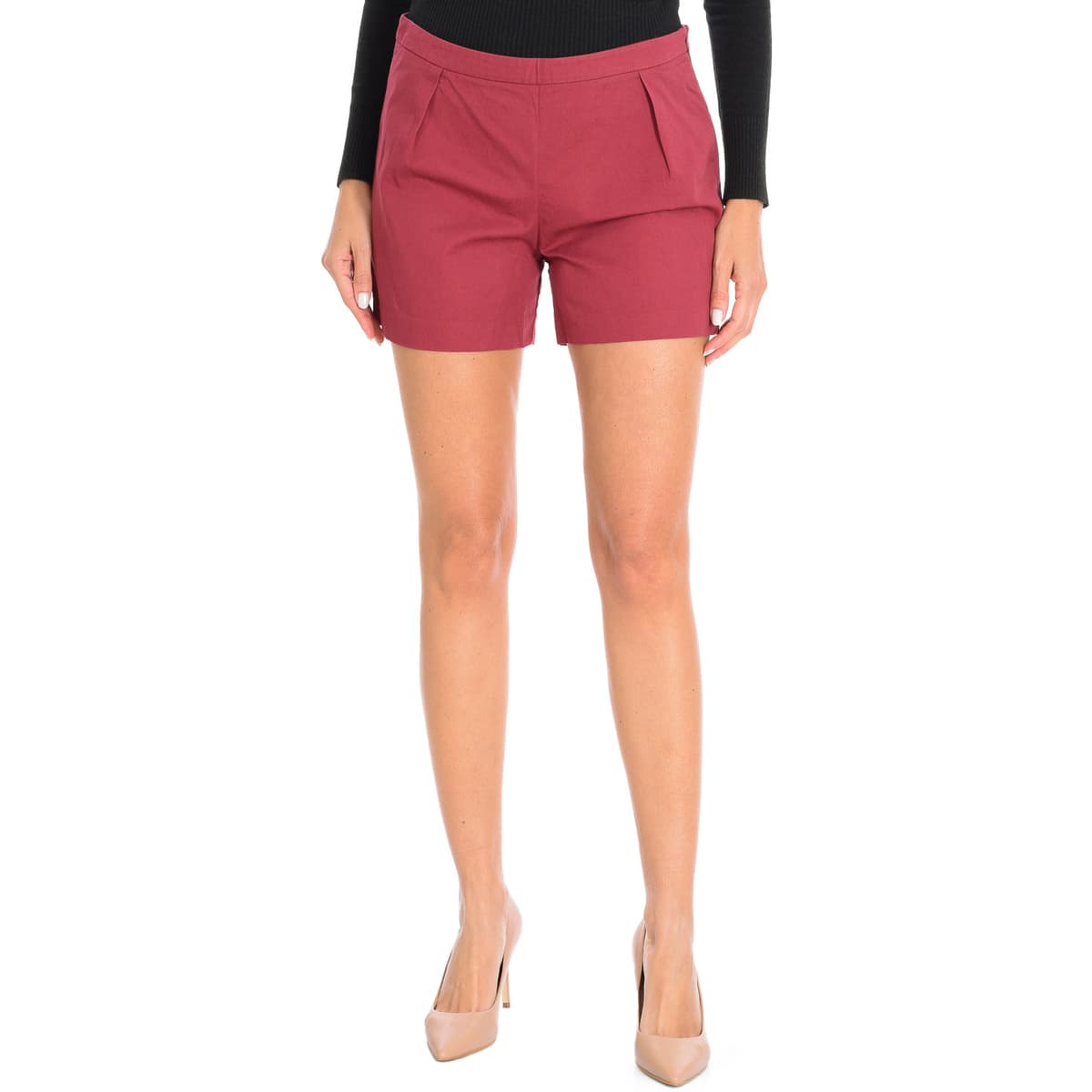 Women's Shorts Benetton Red