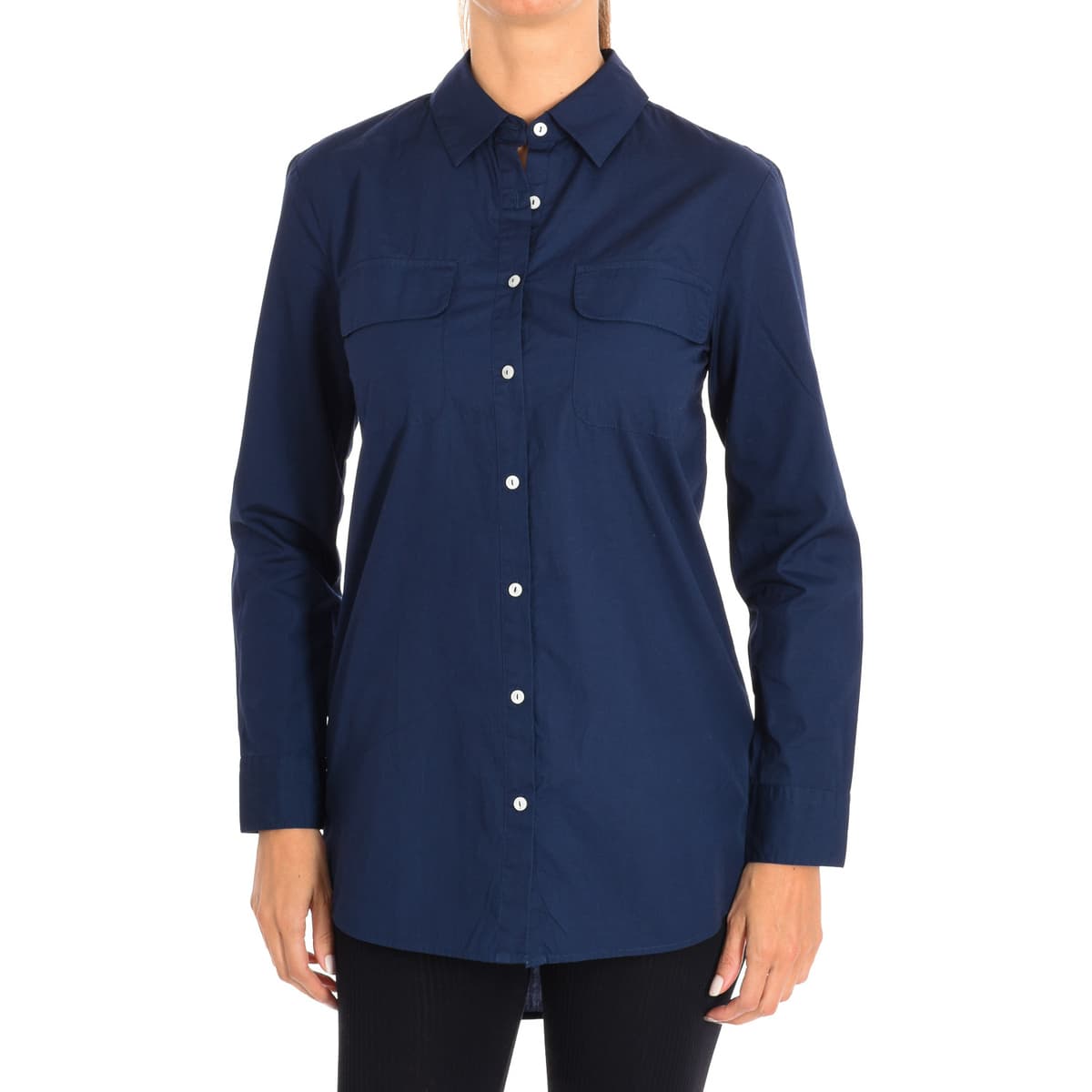 Women's Shirts Benetton Blue