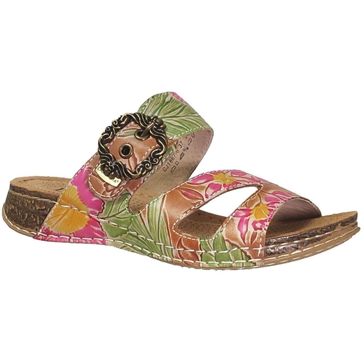 Women's Mules Laura Vita Brown