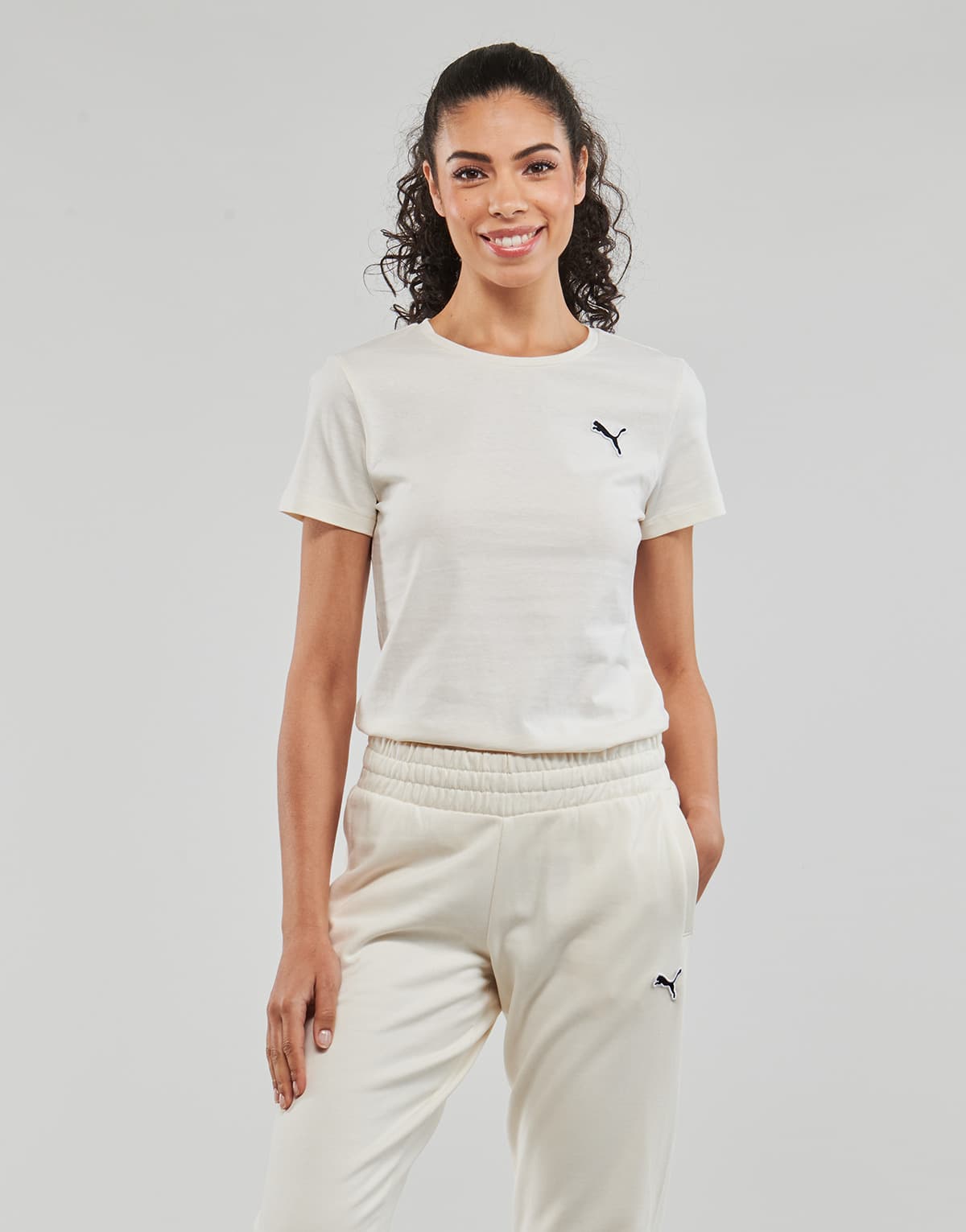 Women's T-Shirts Puma Beige