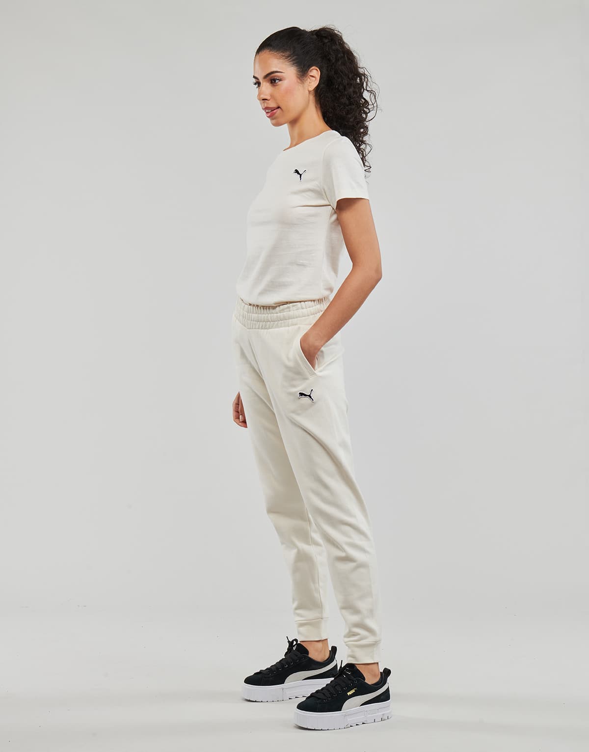 Women's T-Shirts Puma Beige