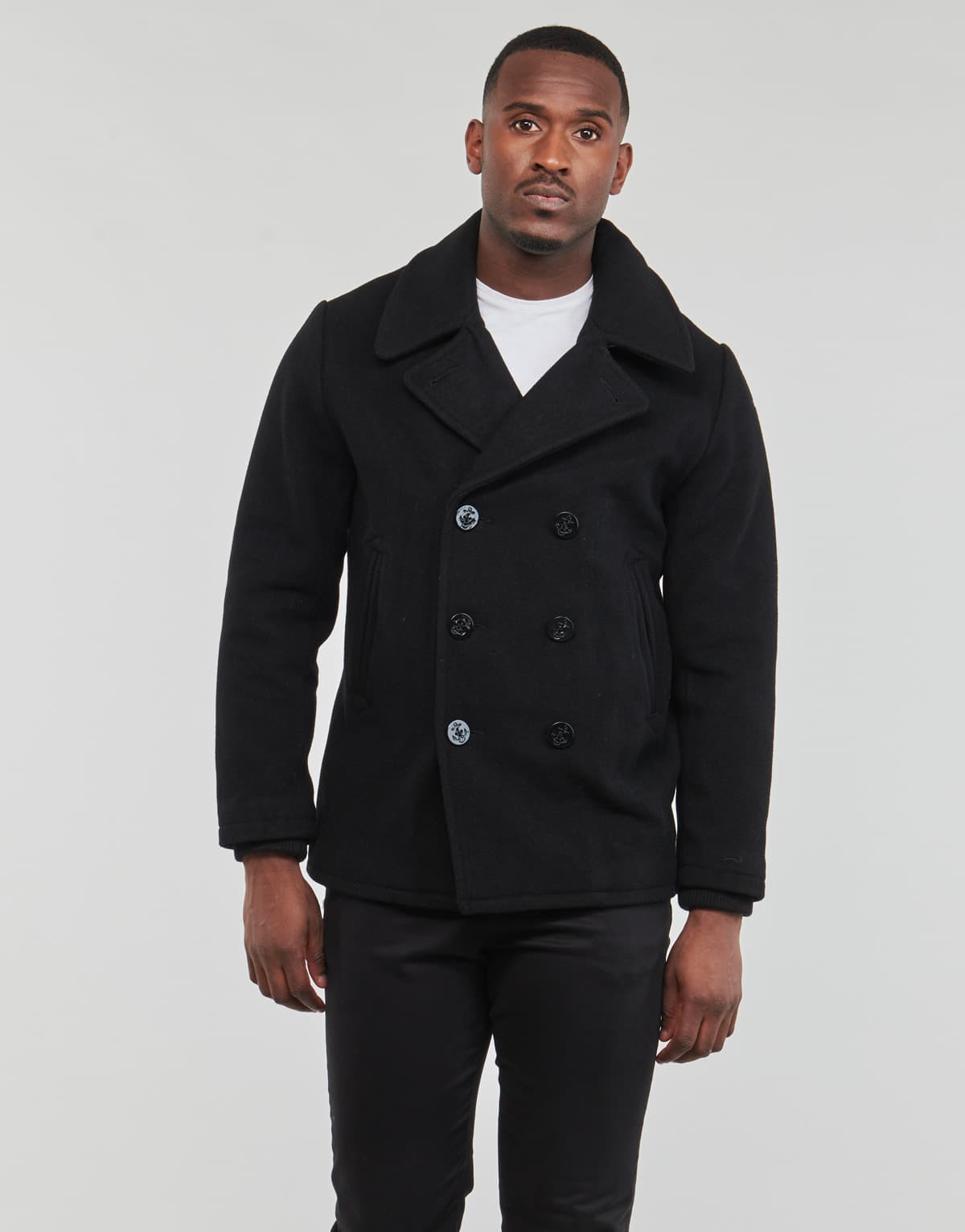 Men's Coats Schott Black