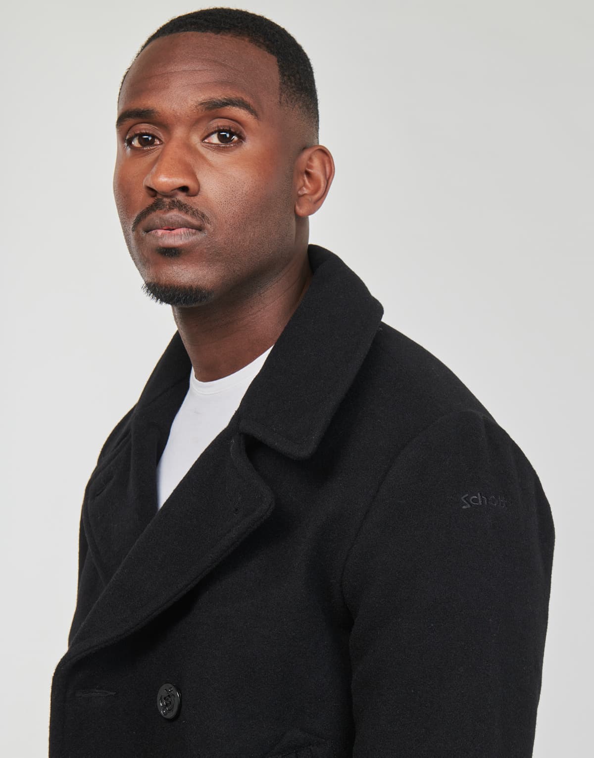 Men's Coats Schott Black