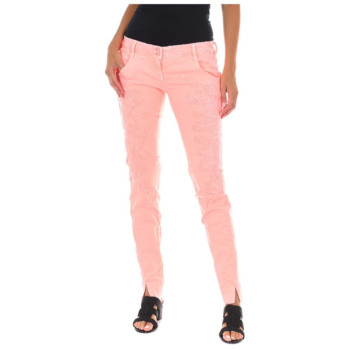 Women's Pants Met Red